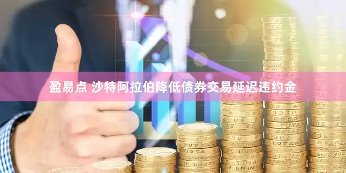 盈易点 沙特阿拉伯降低债券交易延迟违约金