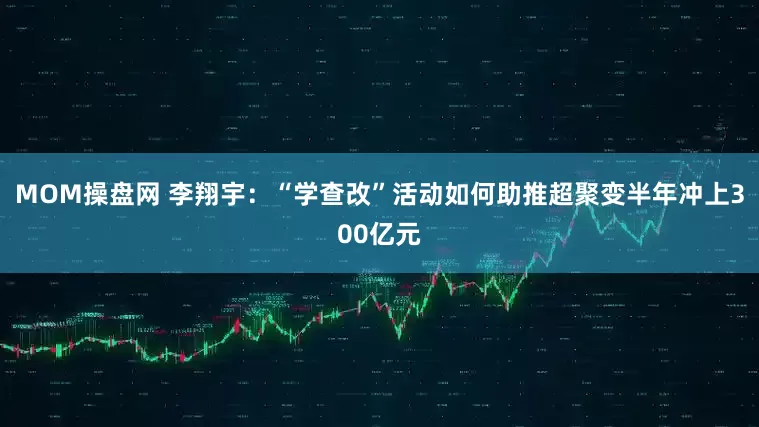 MOM操盘网 李翔宇：“学查改”活动如何助推超聚变半年冲上300亿元